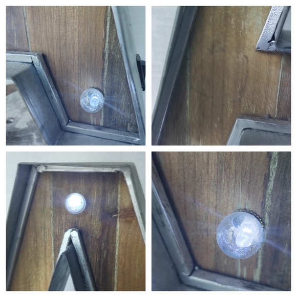 Metal Letter A Rustic Sign with LED Light Farmhouse Barn Decor Mancave Decor - Picture 14 of 16